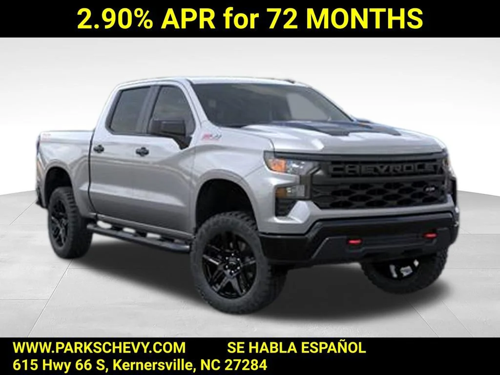 2026 Chevrolet Silverado 1500 Custom Trail Boss 4X4 Crew Cab Short Box's photo
