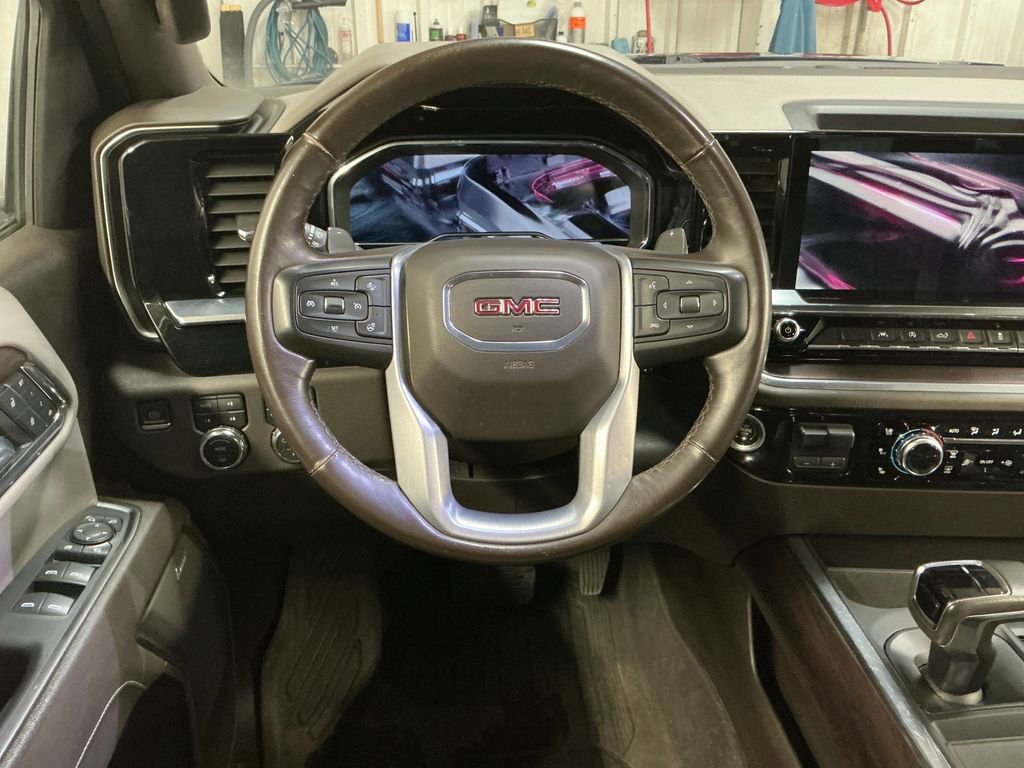 Used 2022 Pacific Blue Metallic GMC SLT image 17