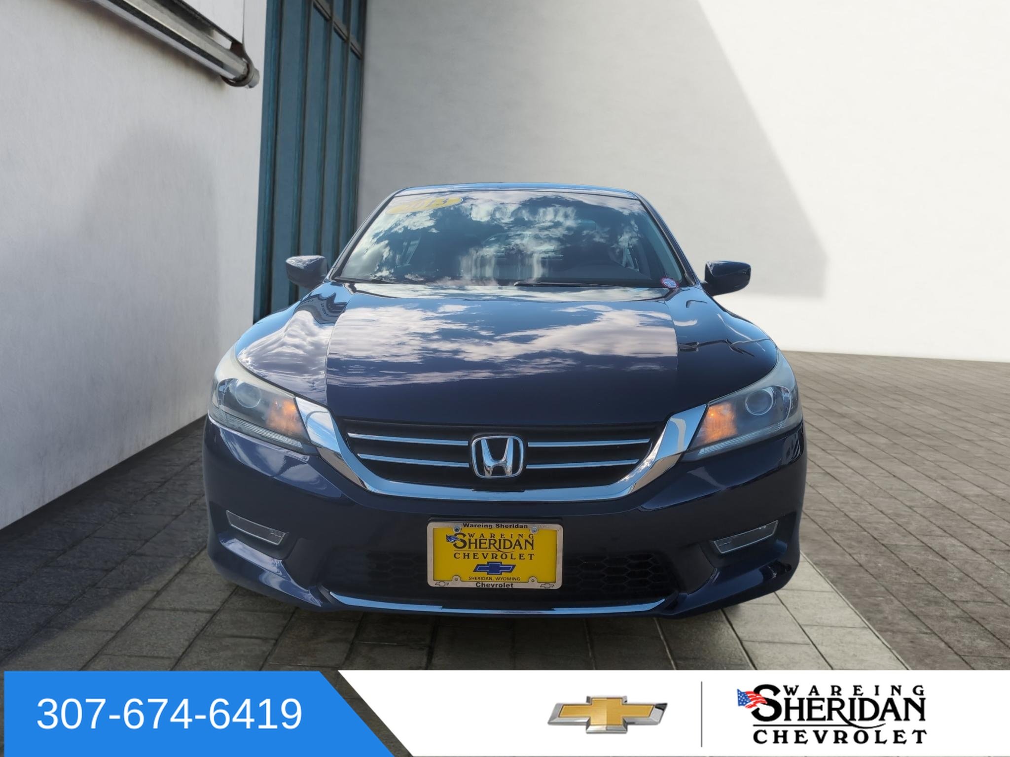 Used 2013 Honda Accord Sport with VIN 1HGCR2F58DA002016 for sale in Sheridan, WY