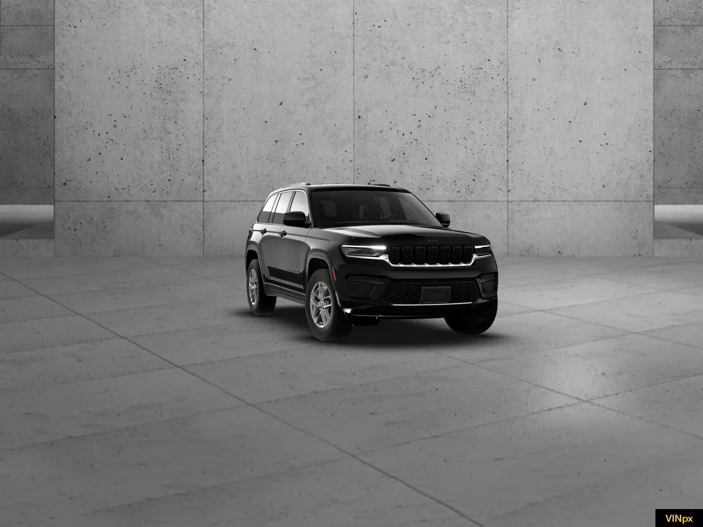 New 2026 Diamond Black Crystal Pearl-Coat Exterior Paint Jeep Laredo image 15