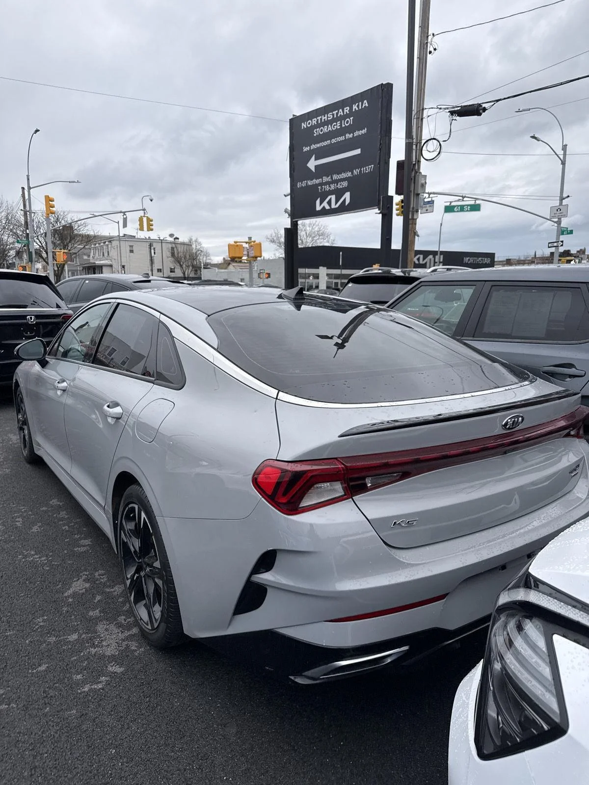 Used 2021 Wolf Gray Kia GT-Line image 4