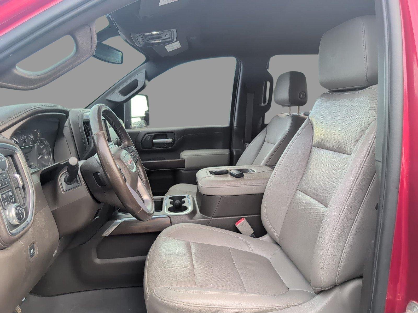 Used 2021 CAYENNE RED TINTCOAT GMC SLT image 16