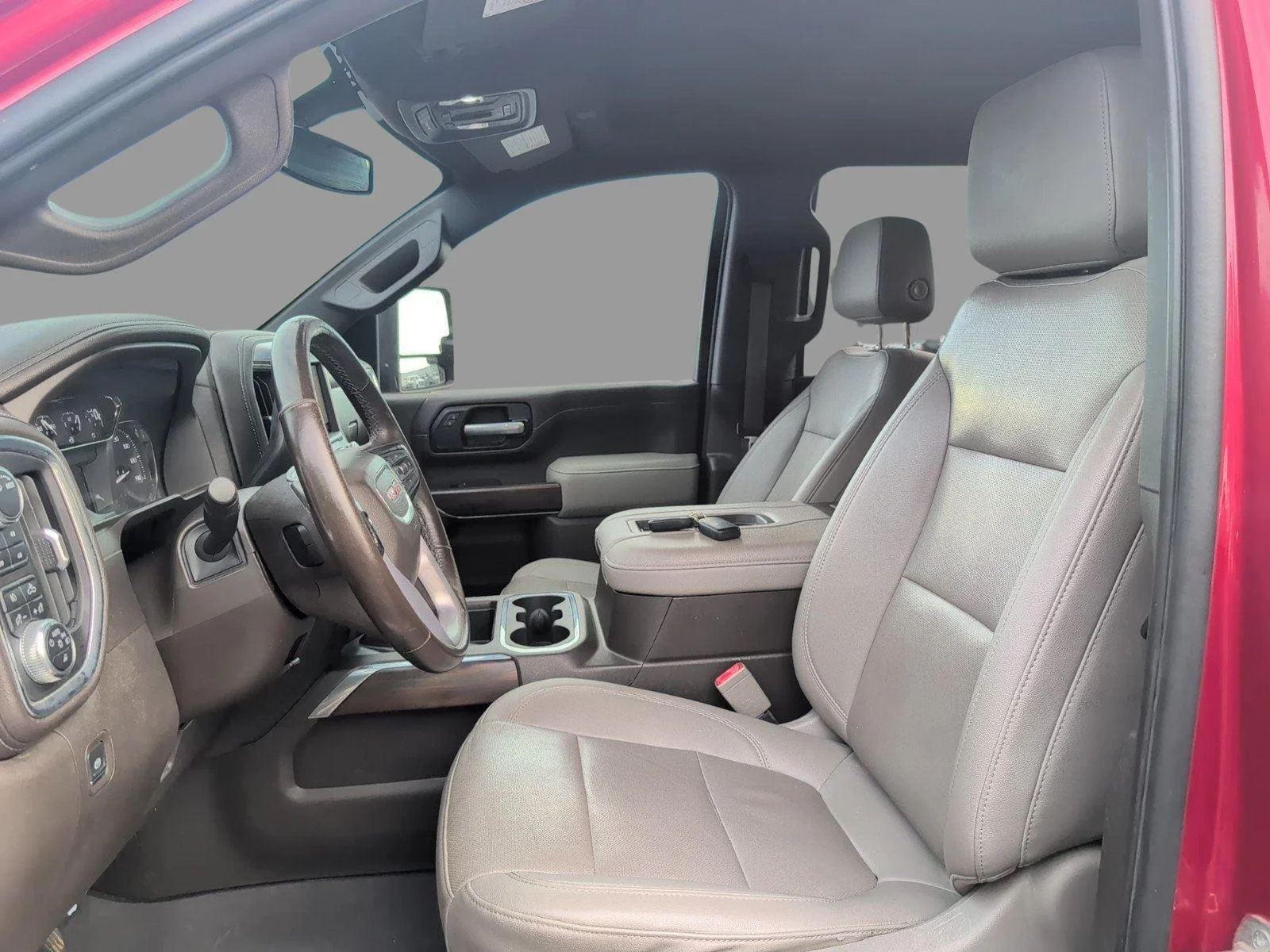 Used 2021 CAYENNE RED TINTCOAT GMC SLT image 16