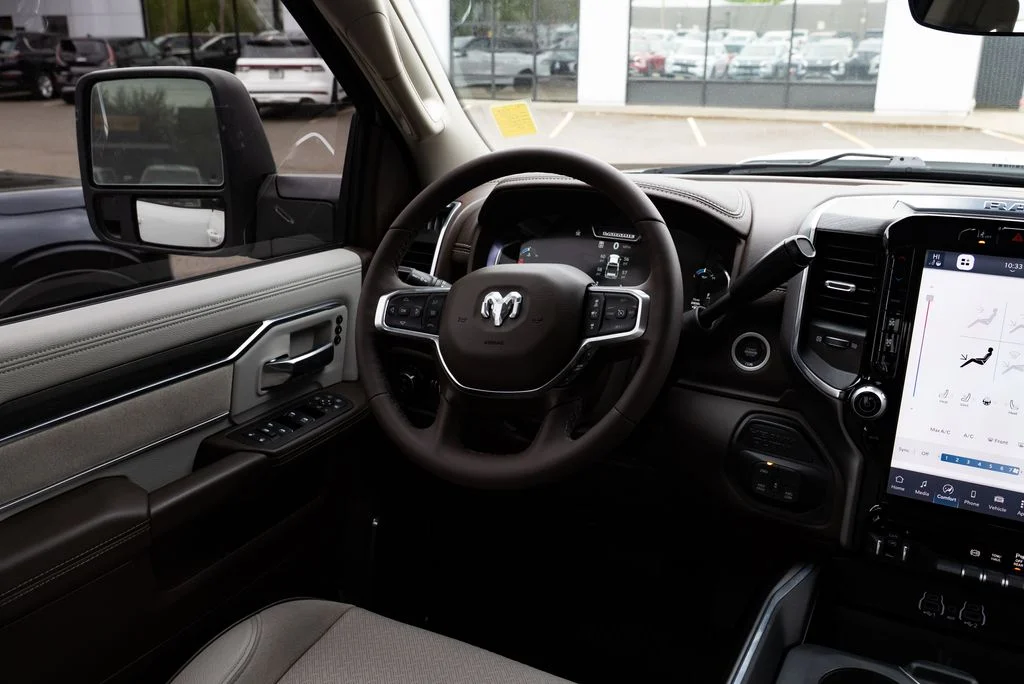 Used 2025 White Ram Laramie image 9