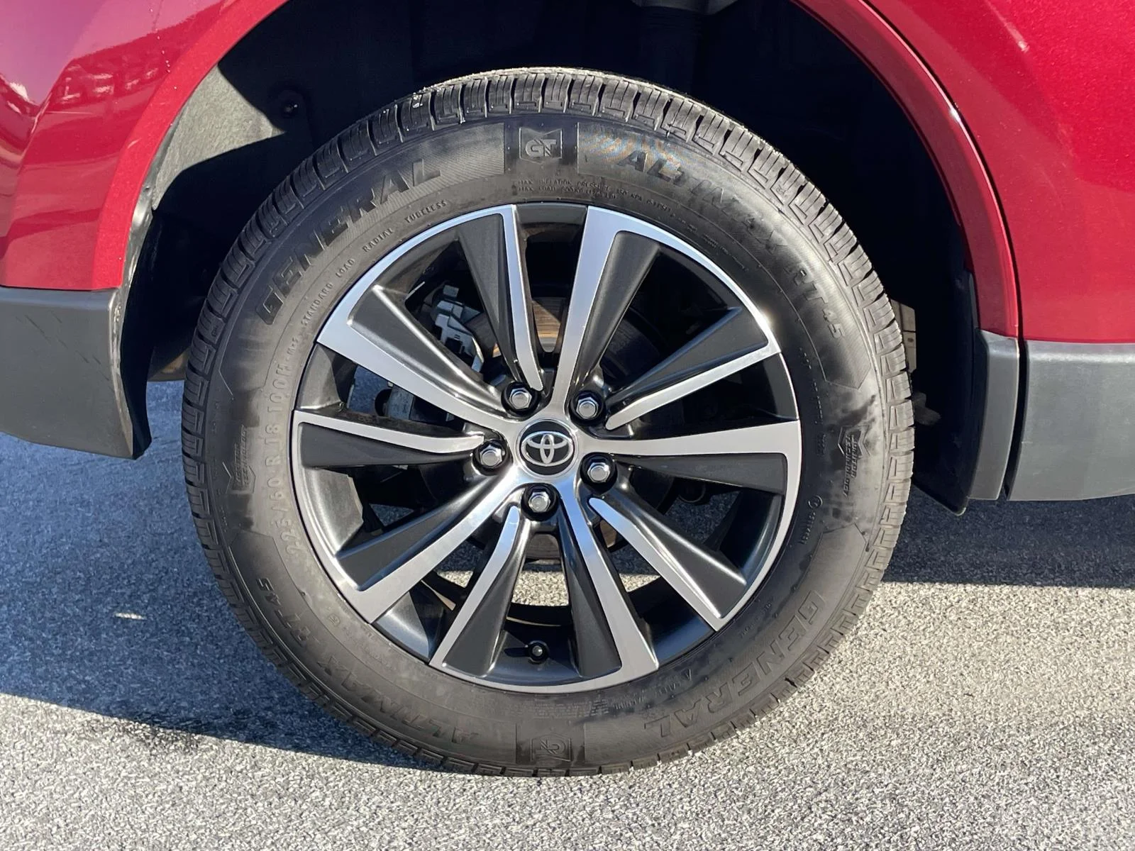 Used 2024 Ruby Flare Pearl Toyota LE image 30