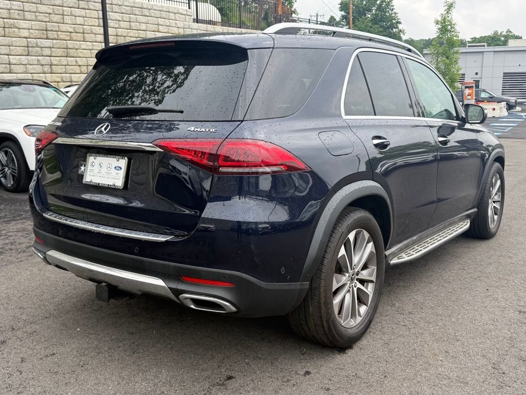 Certified Used 2022 Blue Mercedes-Benz GLE 350 image 9