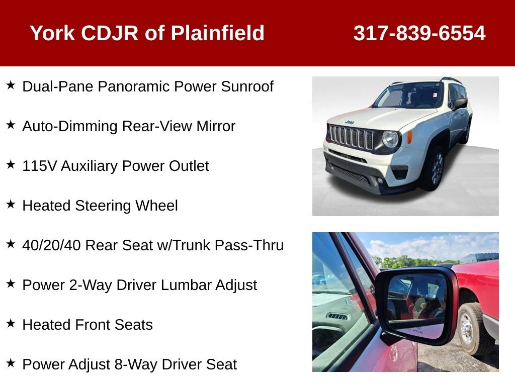 Used 2022 White Jeep Latitude image 15