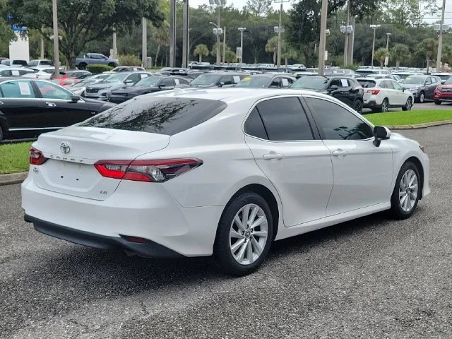 Used 2023 White Toyota LE image 4