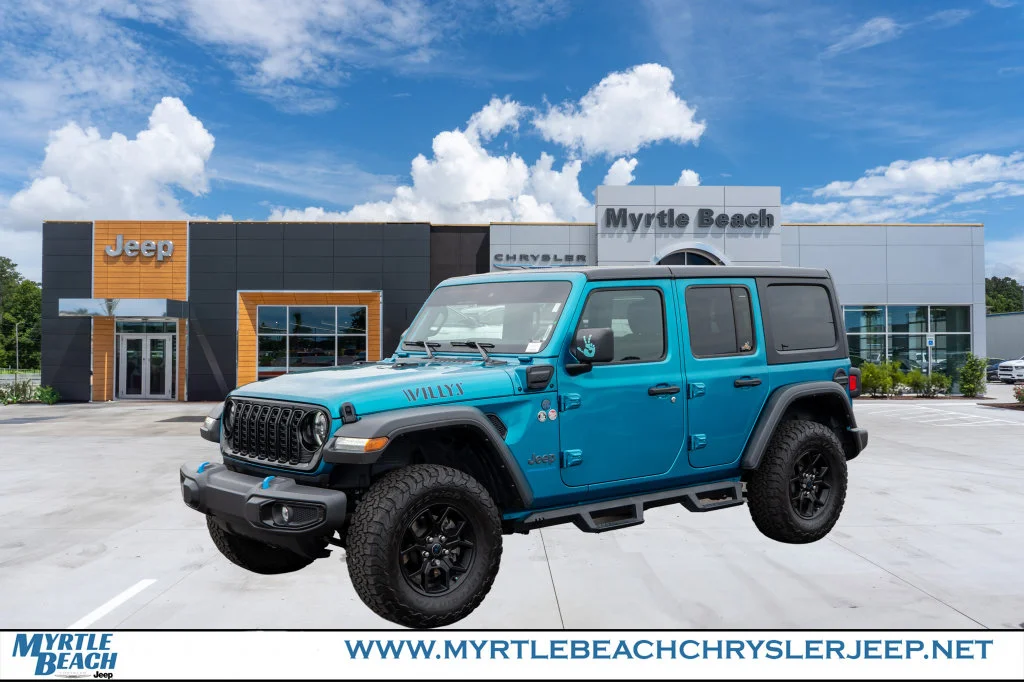 Used 2024 Bikini Pearl Coat Jeep Willys 4xe image 1