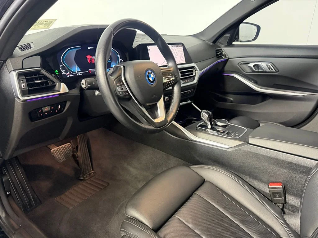 Certified Used 2022 Black BMW 330e iPerformance image 14