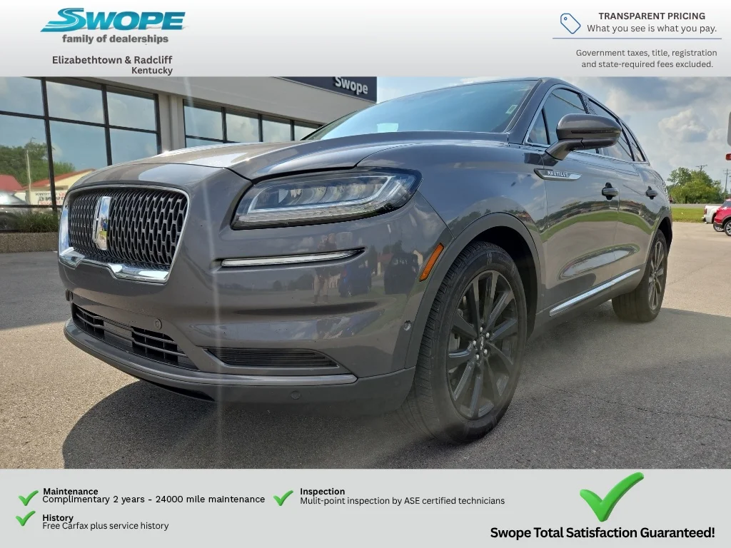 Used 2022 Asher Gray Metallic Clearcoat Lincoln Reserve image 3