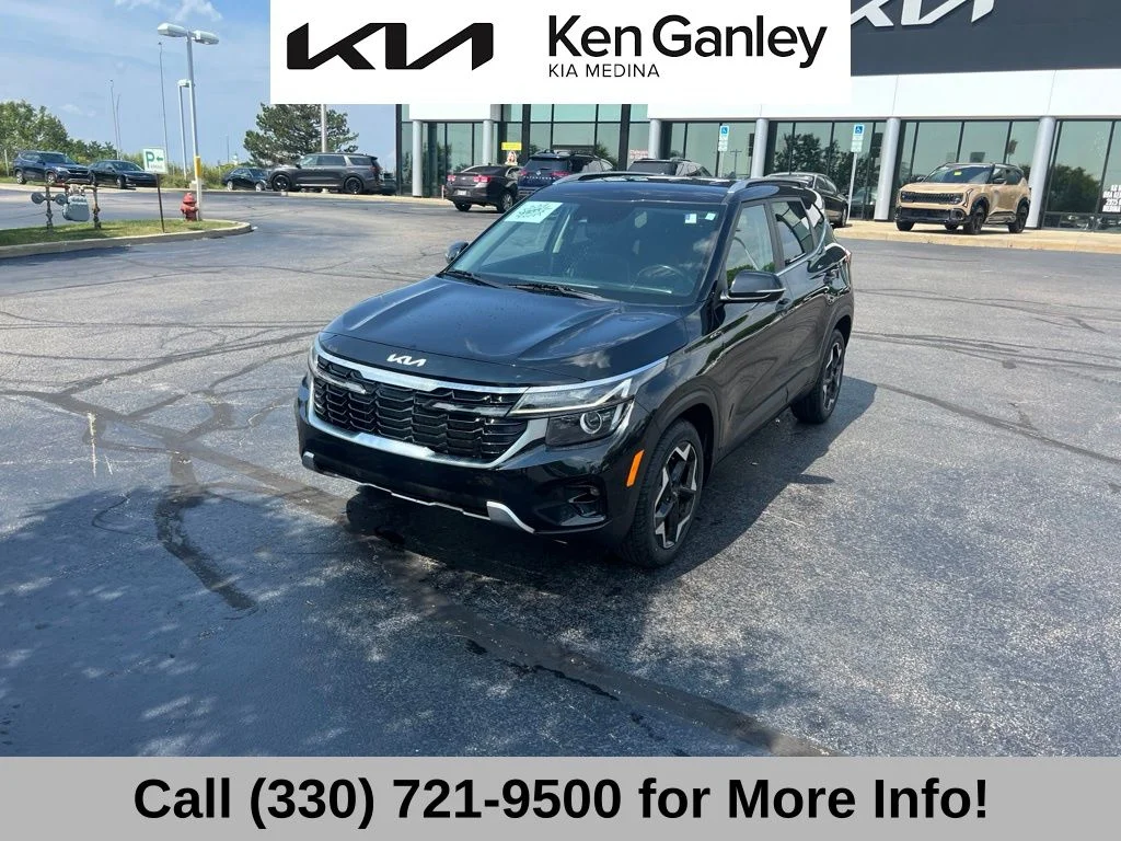 Certified Used 2024 Black Kia EX image 3
