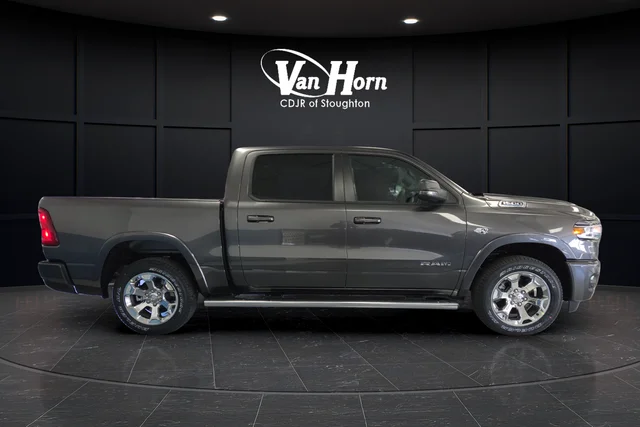 New 2026 Granite Crystal Metallic Clear-Coat Exterior Paint RAM Big Horn/Lone Star image 2