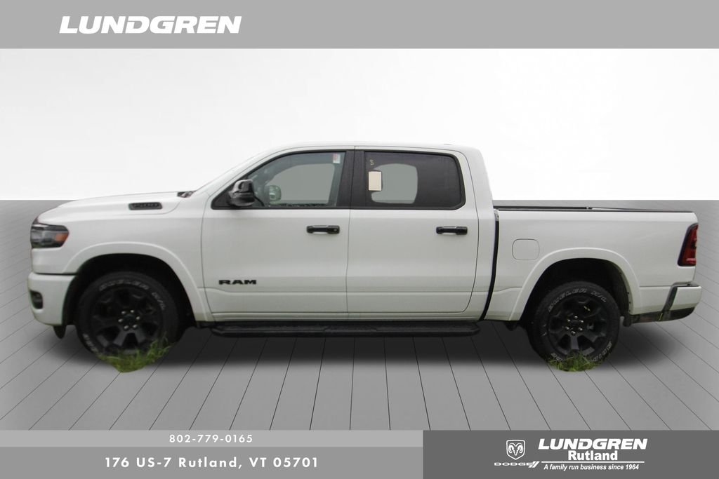 New 2026 Bright White Clear-Coat Exterior Paint RAM Big Horn/Lone Star image 3
