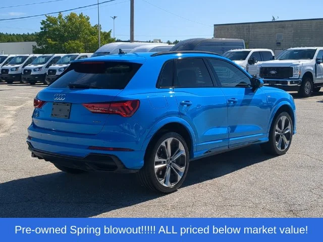 Used 2021 Blue Audi Premium Plus image 13