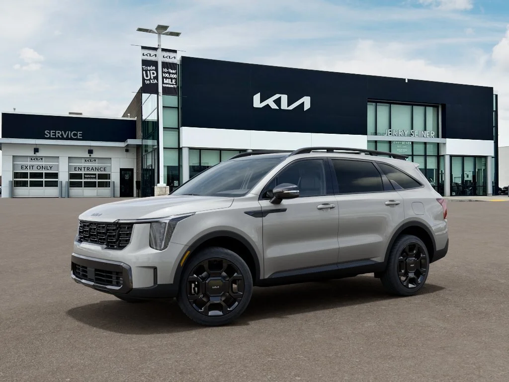 New 2026 Ivory Silver Kia X-Line EX image 3