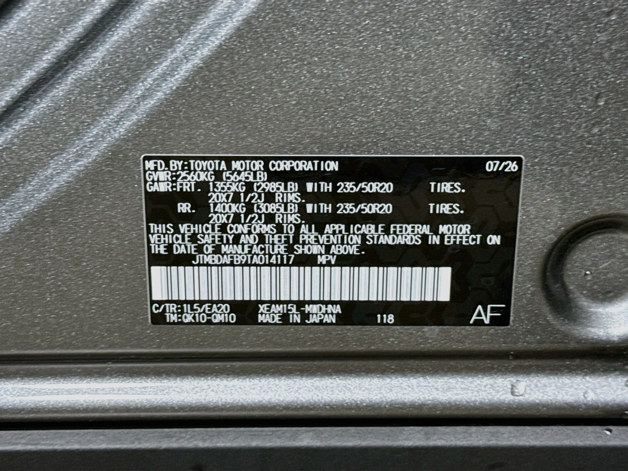 New 2026 Heavy Metal Toyota Limited image 32