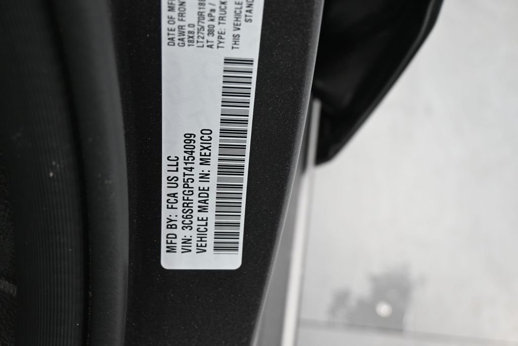New 2026 Granite Crystal Metallic Clear-Coat Exterior Paint RAM Warlock image 20