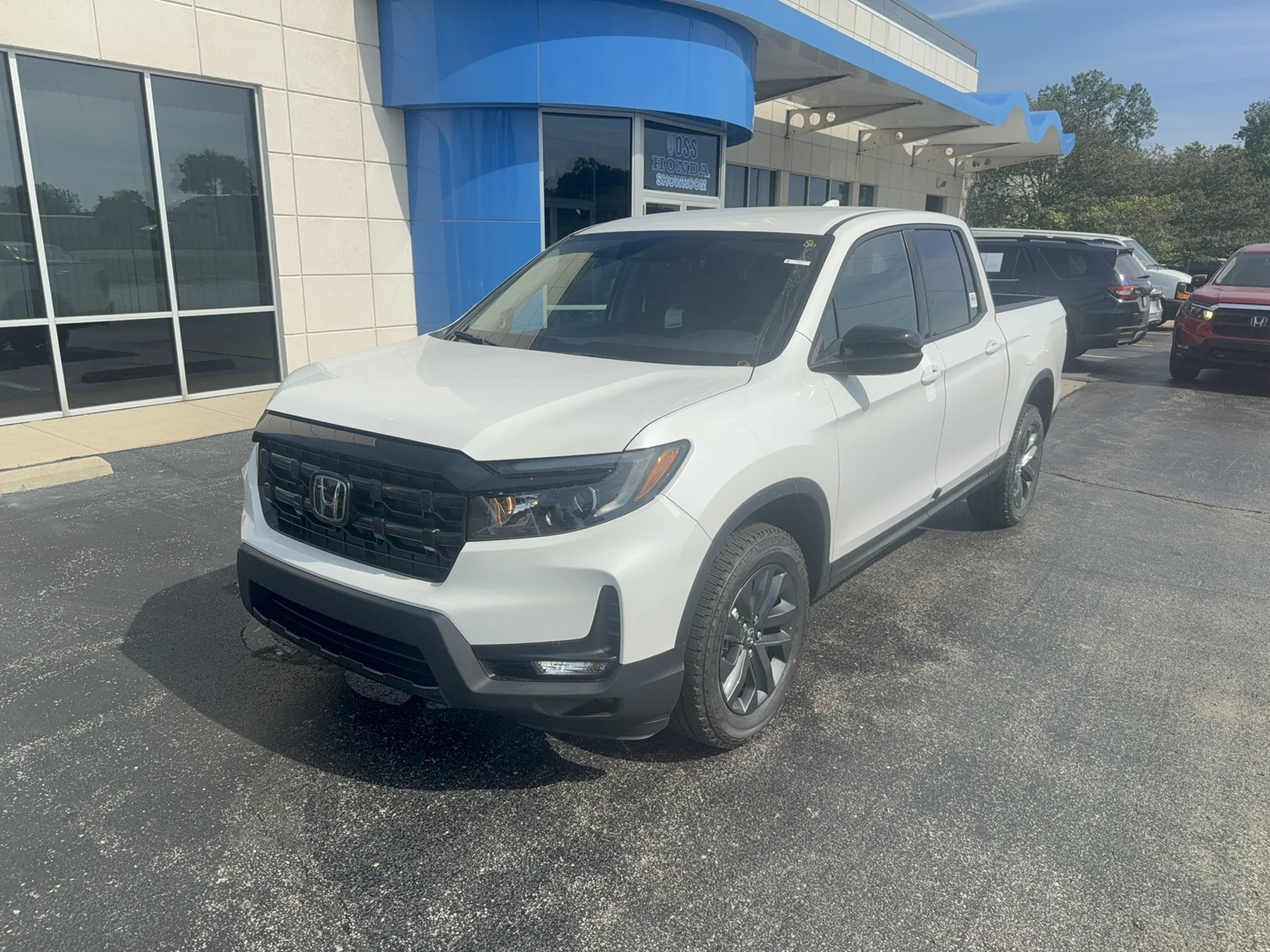 New 2026 Platinum White Pearl Honda Sport image 1