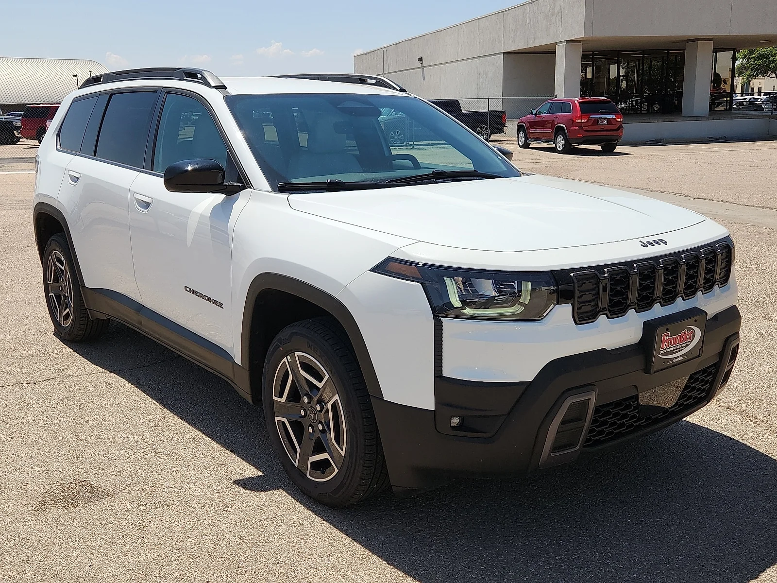 New 2026 Bright White Clear-Coat  Paint Jeep LAREDO 4X4 image 6