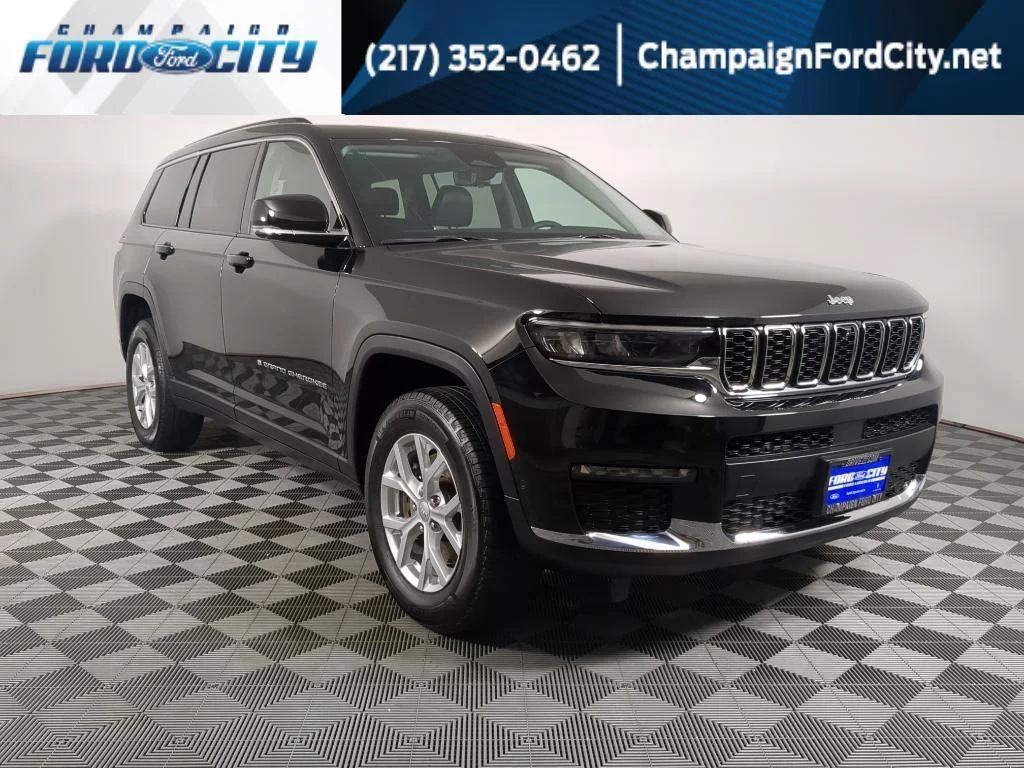 Used 2023 Black Jeep Limited image 1
