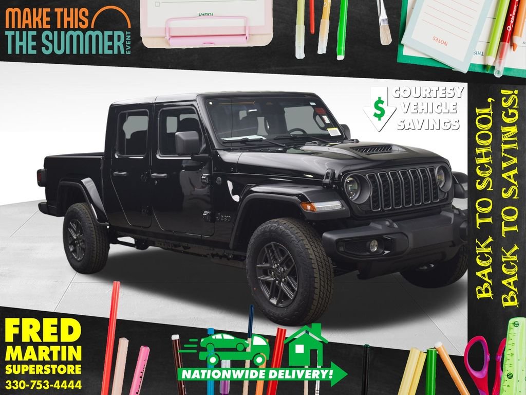 New 2026 Black Clearcoat Jeep Sport S image 1
