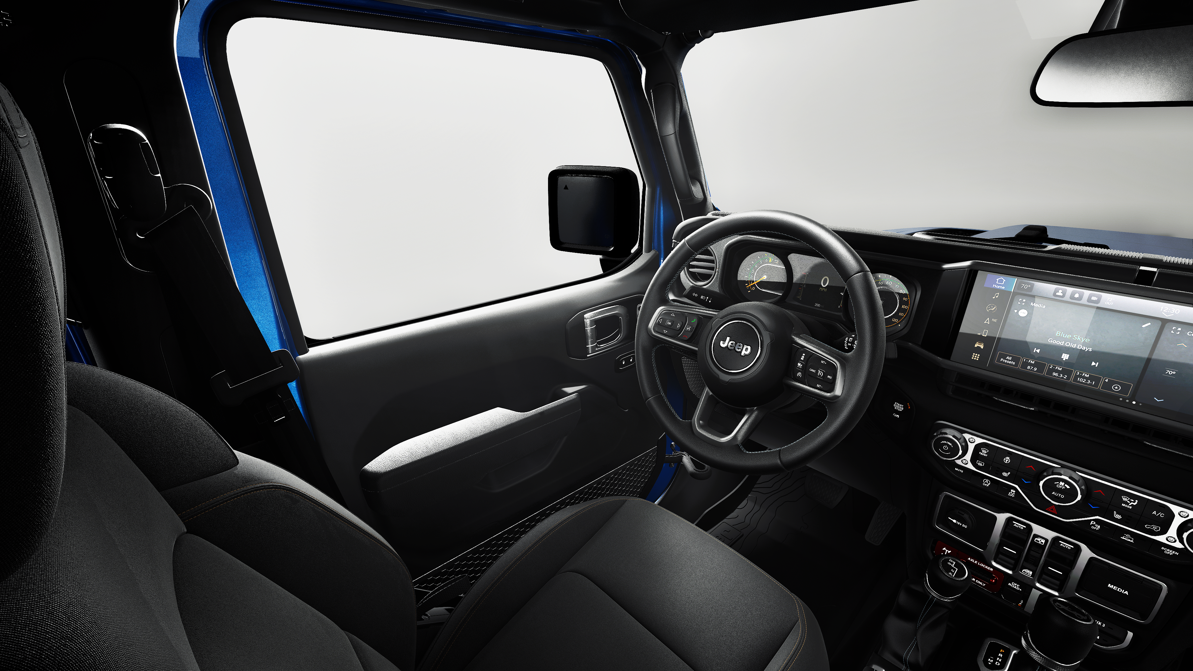 New 2027 Hydro Blue Pearl-Coat Paint Jeep Willys image 20