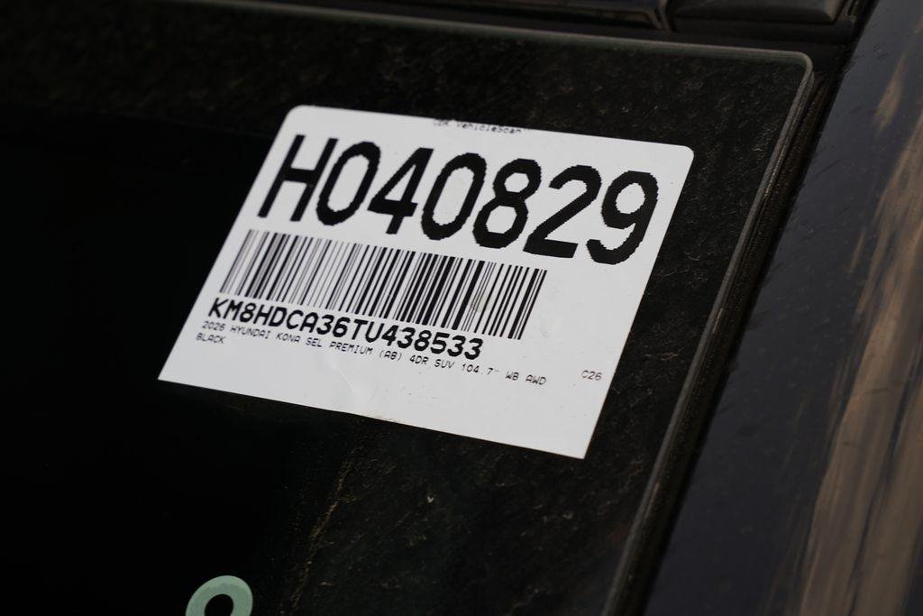 New 2026 Abyss Black Pearl Hyundai SEL Premium image 26