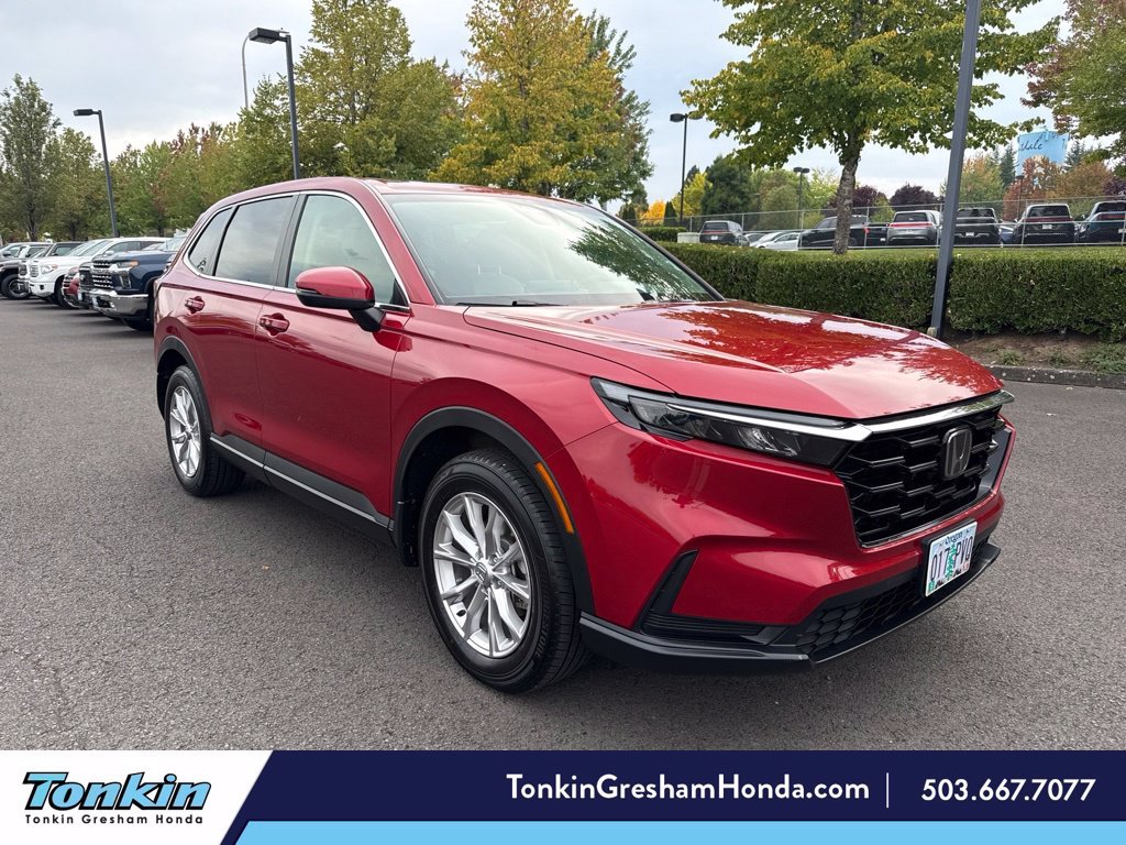Used 2024 Radiant Red Metallic Honda EX image 1