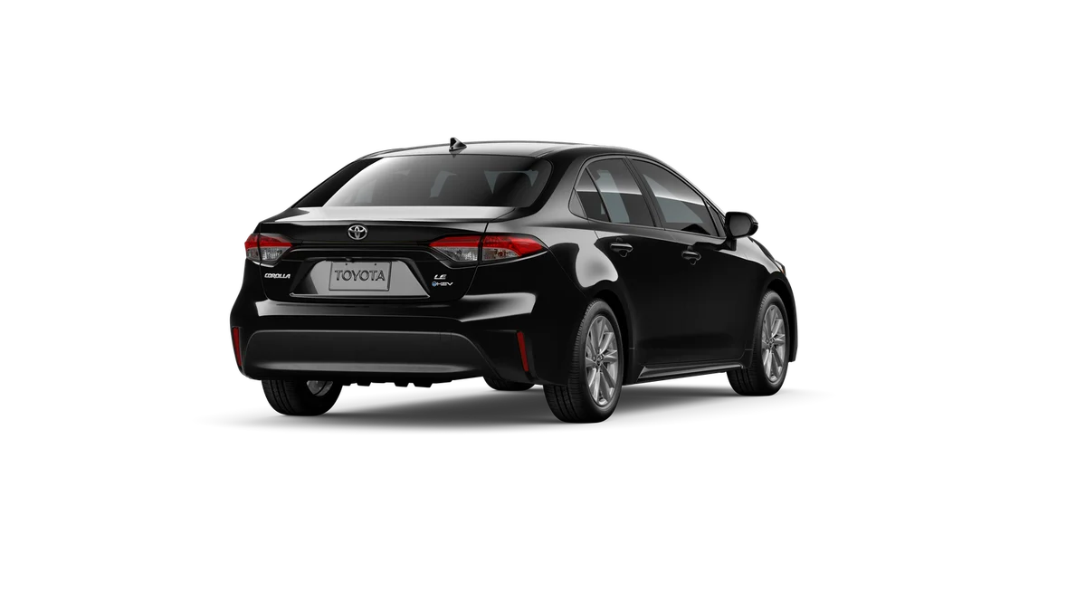 New 2026 Midnight Black Metallic Toyota Hybrid LE image 34