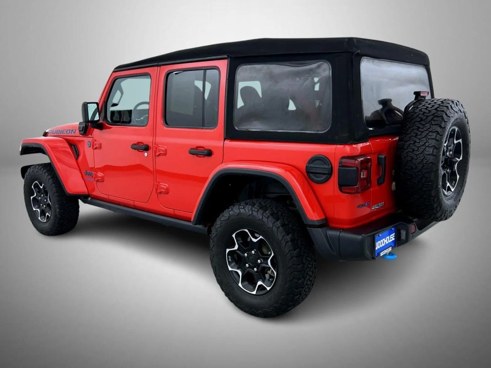 Used 2021 Red Jeep Unlimited Rubicon 4xe image 7
