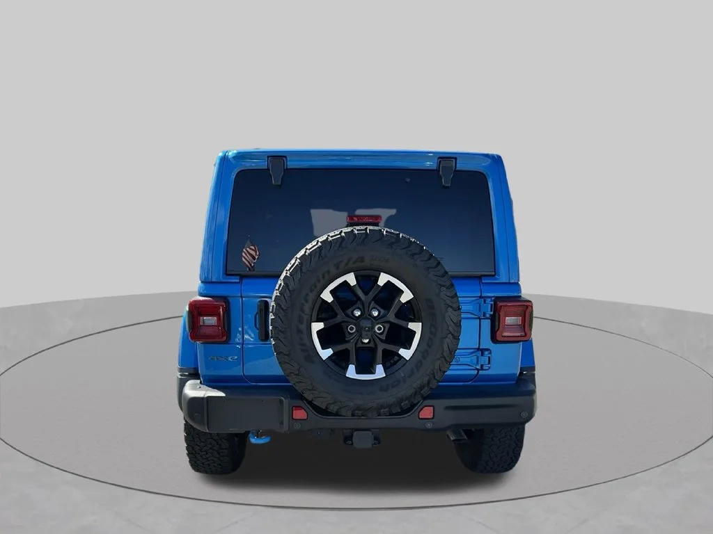 Used 2024 Blue Jeep Rubicon 4xe image 4