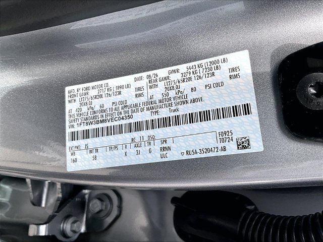 New 2027 Iconic Silver Metallic Ford Lariat image 29