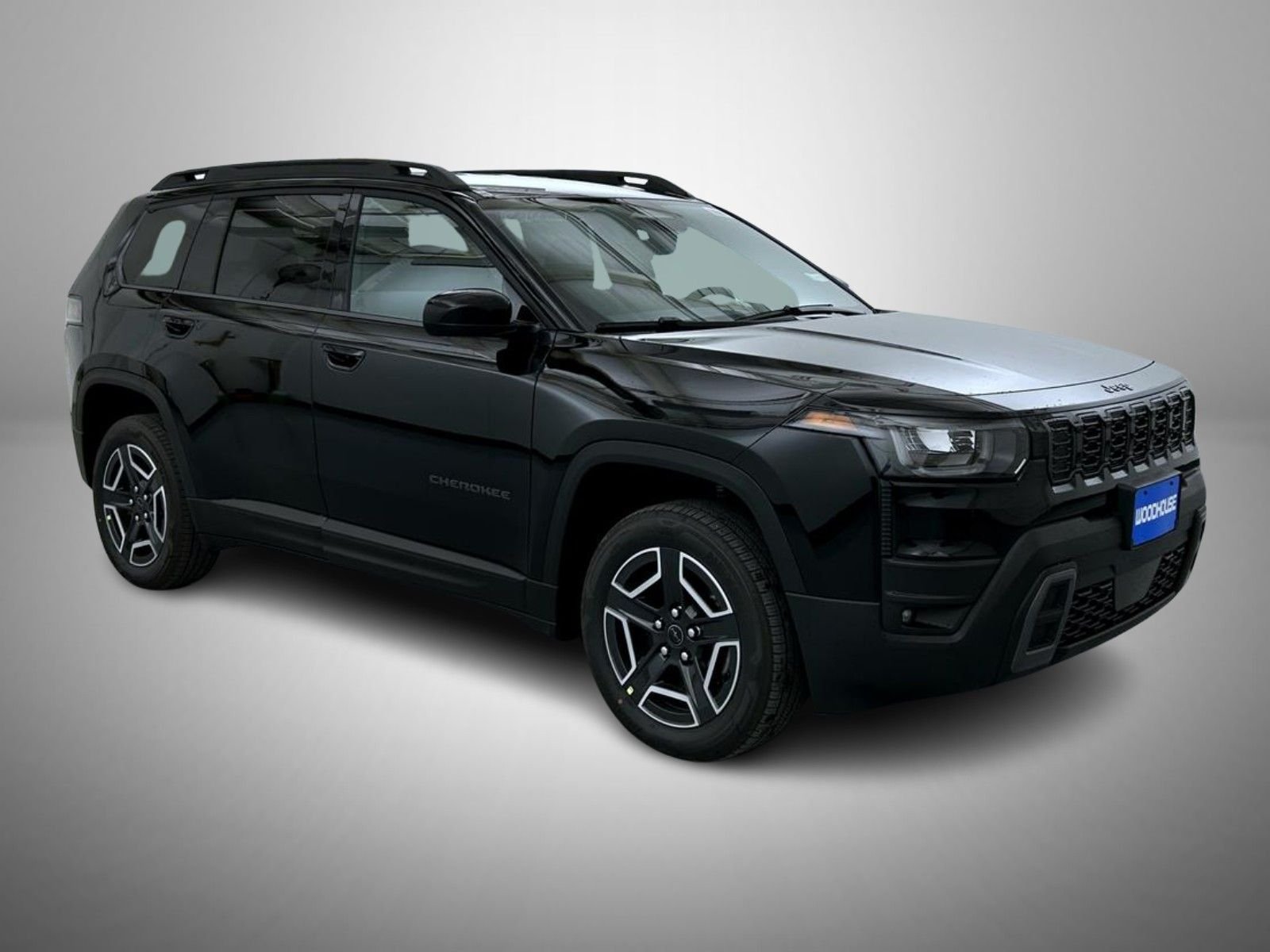 New 2026 Diamond Black Crystal Pearl-Coat Exterior Paint Jeep Laredo image 3