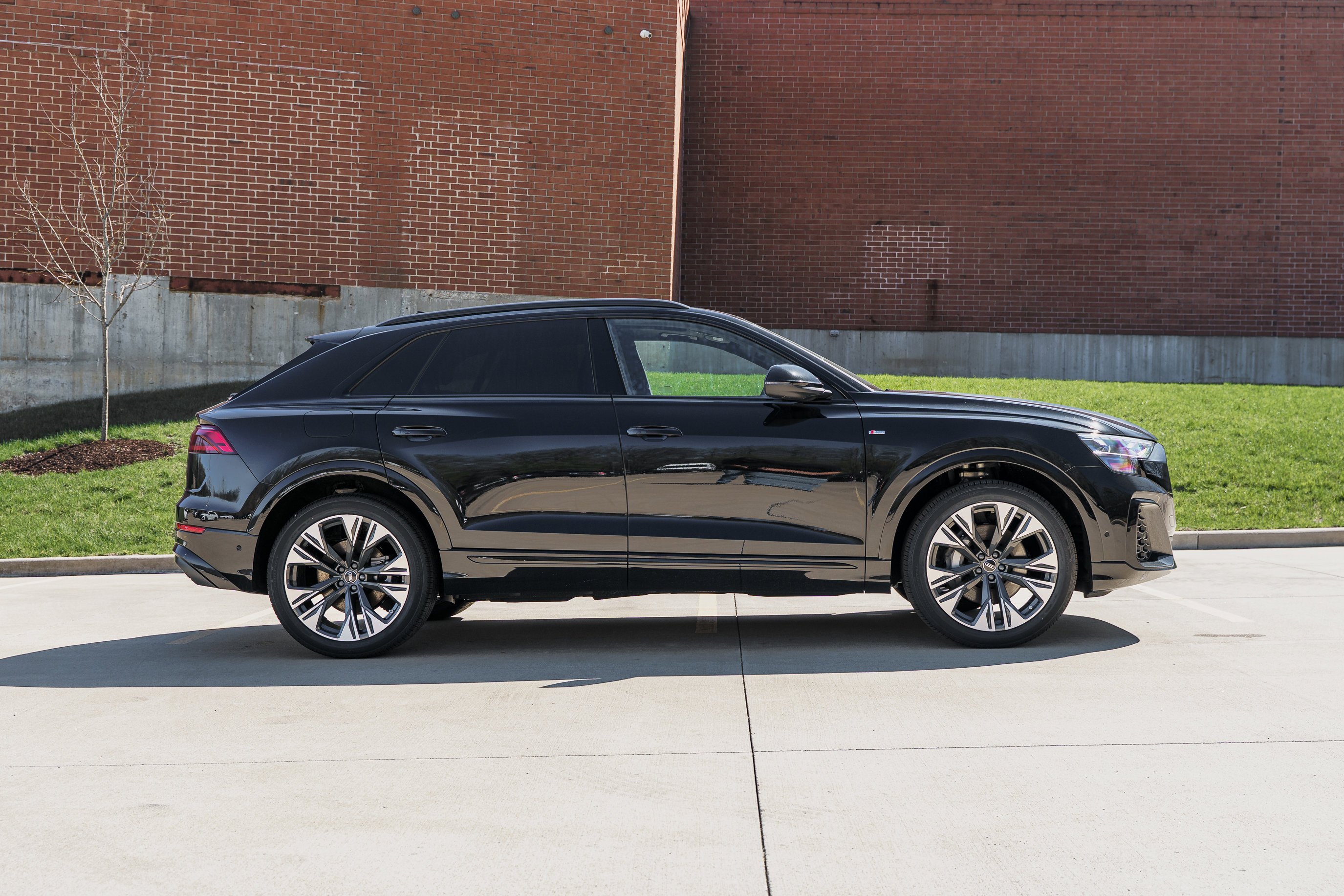 New 2026 Mythos Black Metallic Audi Premium Plus image 3
