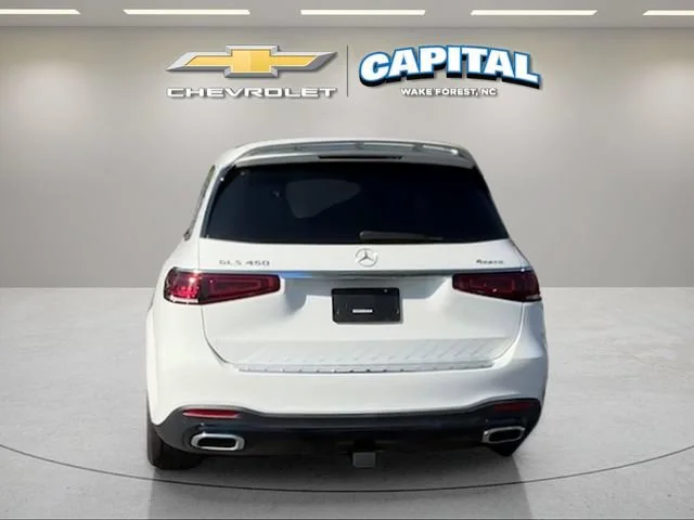 Used 2022 White Mercedes-Benz GLS 450 image 5