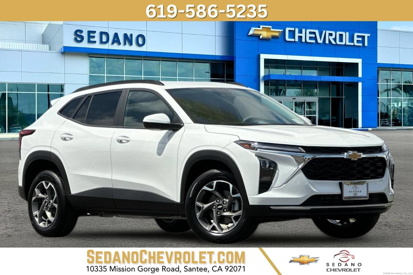 New 2026 Summit White Chevrolet LT image 1
