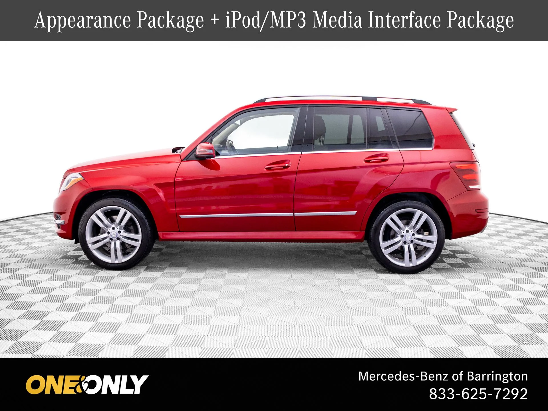 Used 2014 Red Mercedes-Benz GLK 350 image 2