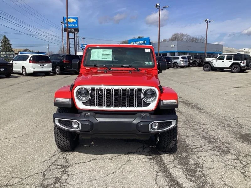 New 2026 Firecracker Red Clear-Coat Exterior Paint Jeep Sahara image 2