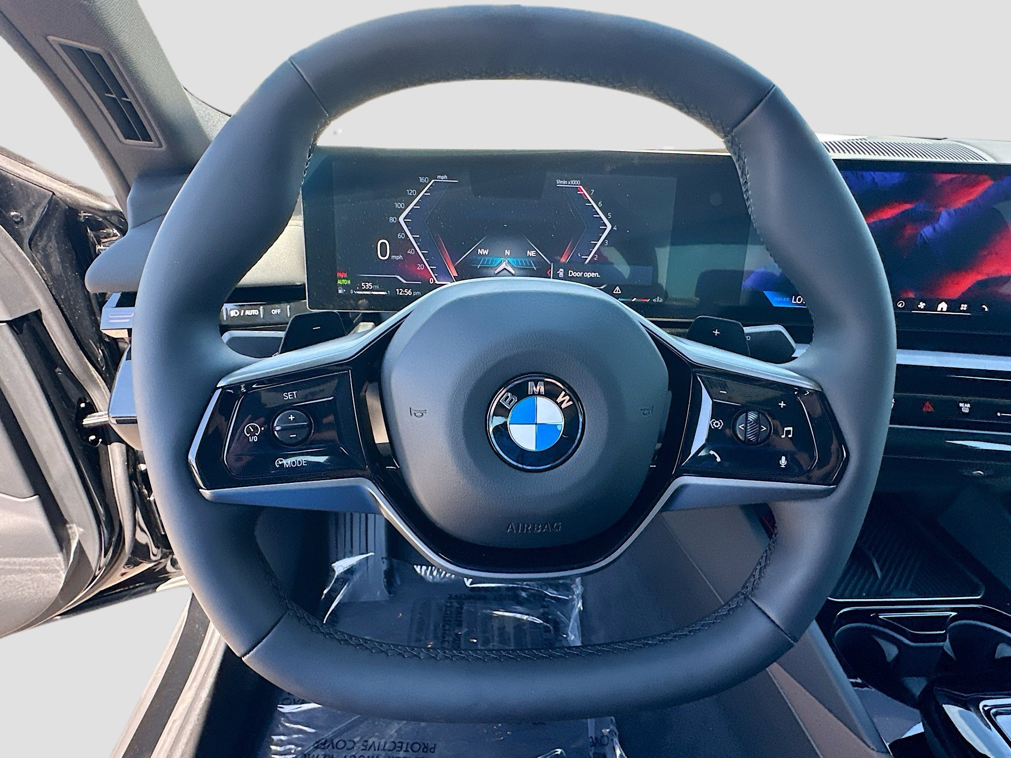 New 2025 Black Sapphire Metallic BMW 530i image 8