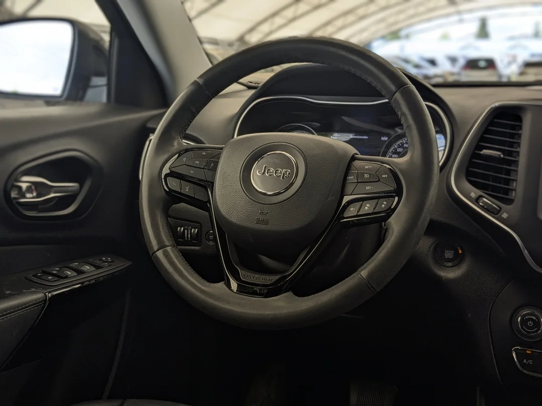 Certified Used 2023 Grey Jeep Altitude - - 4x4 - 8.4 Uconnect NAV - Premium Leather - Heated Seats & Wheel & More! image 16