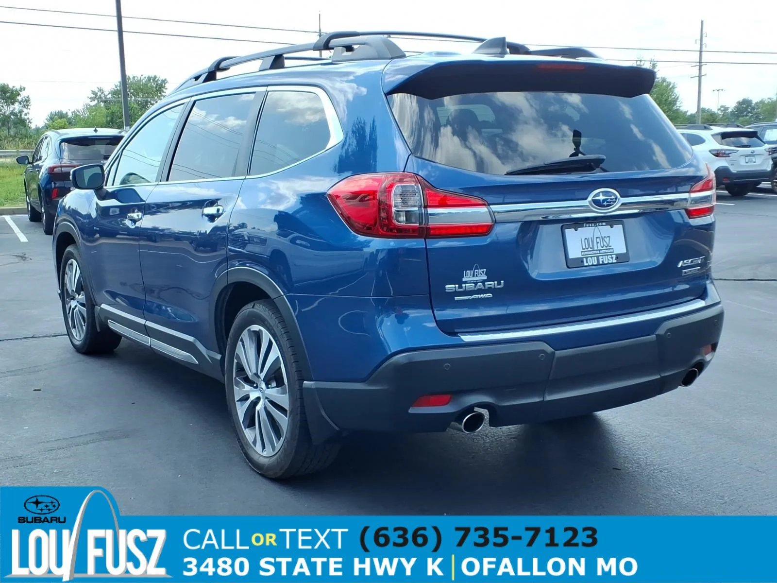Used 2021 Abyss Blue Pearl Subaru Touring image 5