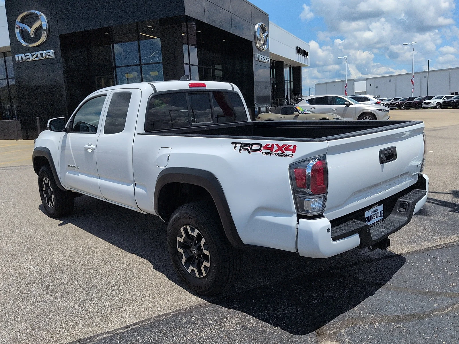 Used 2021 Super White Toyota TRD Off Road image 5