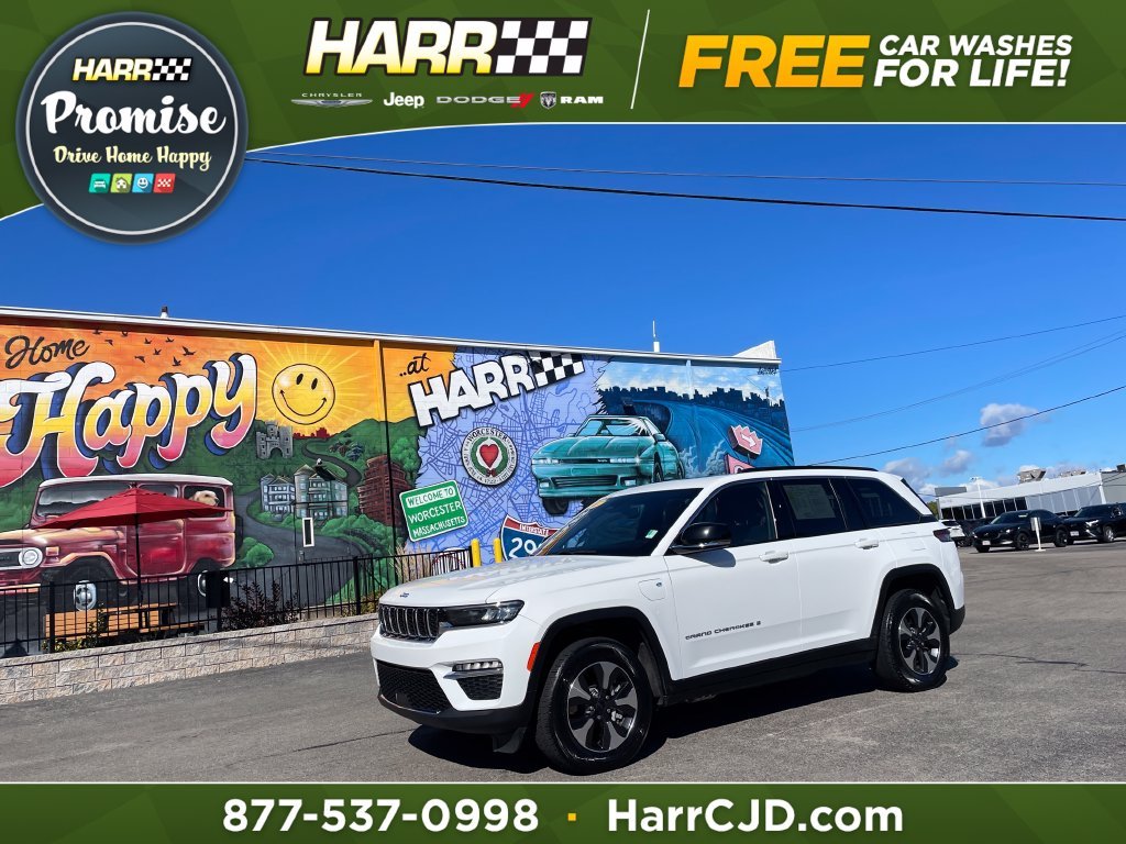 Certified Used 2024 White Jeep 4xe image 1