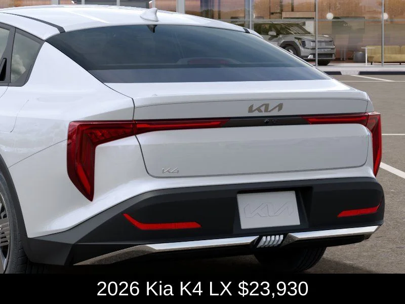 New 2026 Snow White Pearl Kia LX image 13