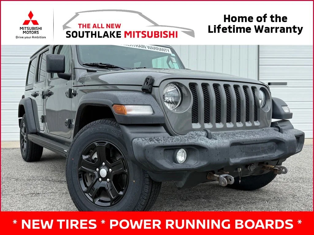 Used 2019 Gray Jeep Unlimited Sport S image 1
