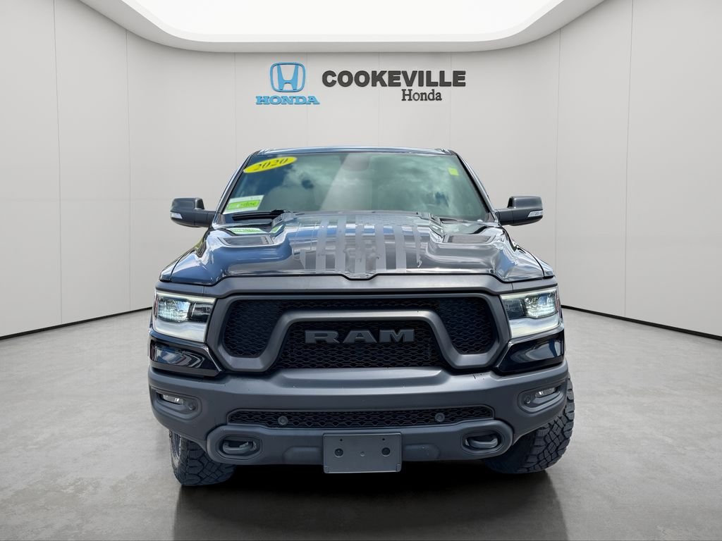 Used 2020 Diamond Black Crystal Pearlcoat Ram Rebel image 5