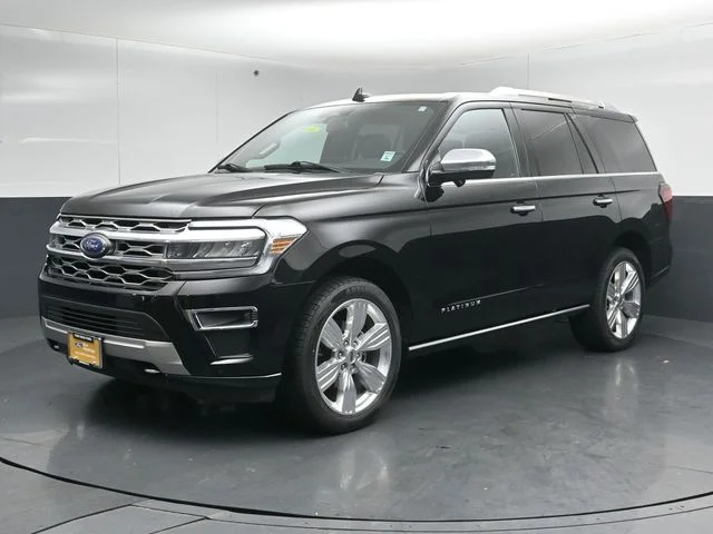 Certified Used 2023 Black Ford Platinum image 1