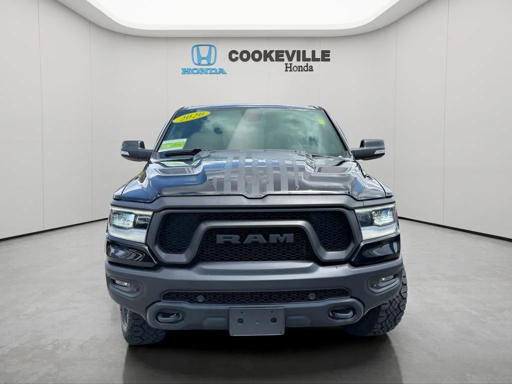 Used 2020 Diamond Black Crystal Pearlcoat Ram Rebel image 5
