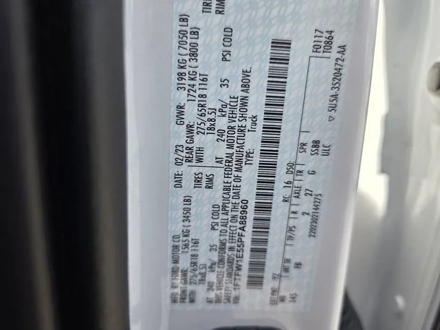 Used 2023 White Ford XLT image 23